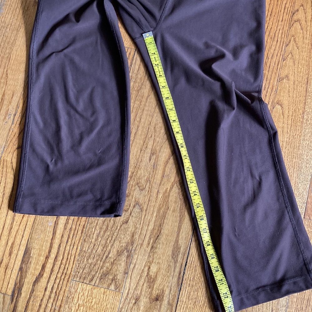 Lucy Tech Brown Pullon Running Workout Pants Size… - image 8